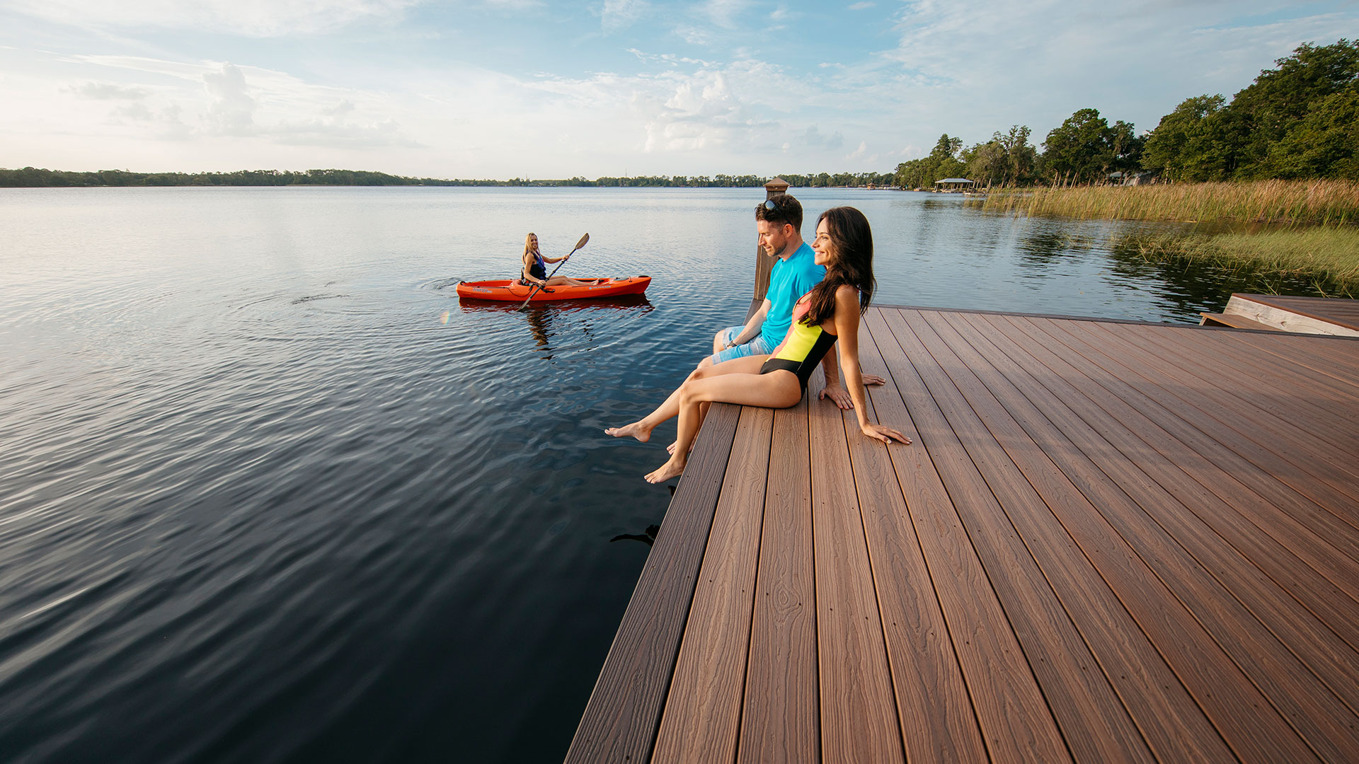 Dock pic w kayak